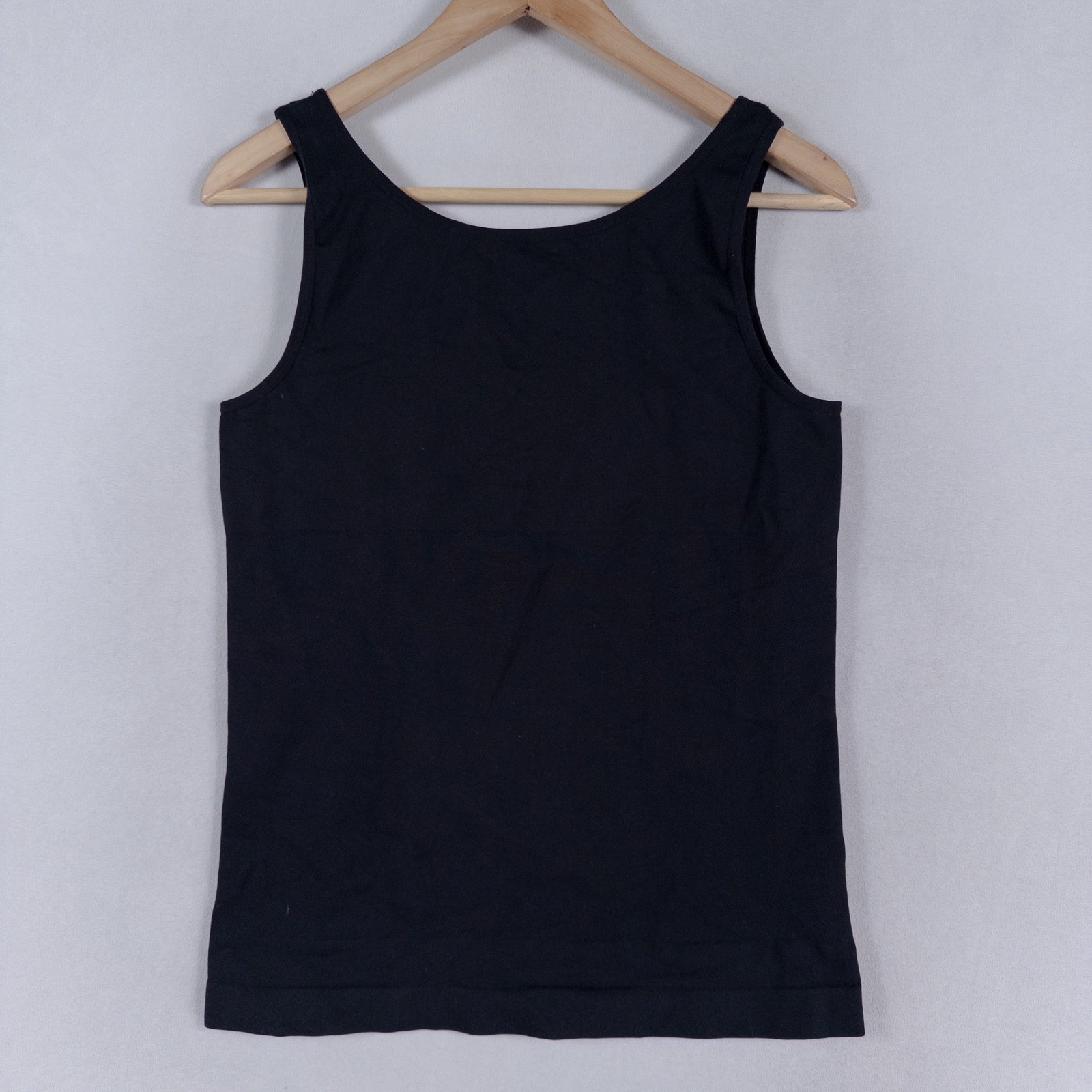 Shapermint Core Compression Tank Top Womens 2XL Black Stretch Seamless Shapewear