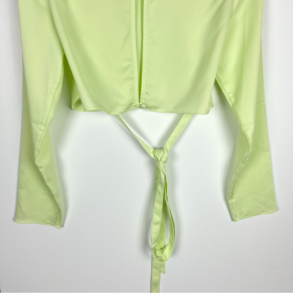 GRLFRND Aaryn Mint Open Back Classy Girls Night Out Top Size Small