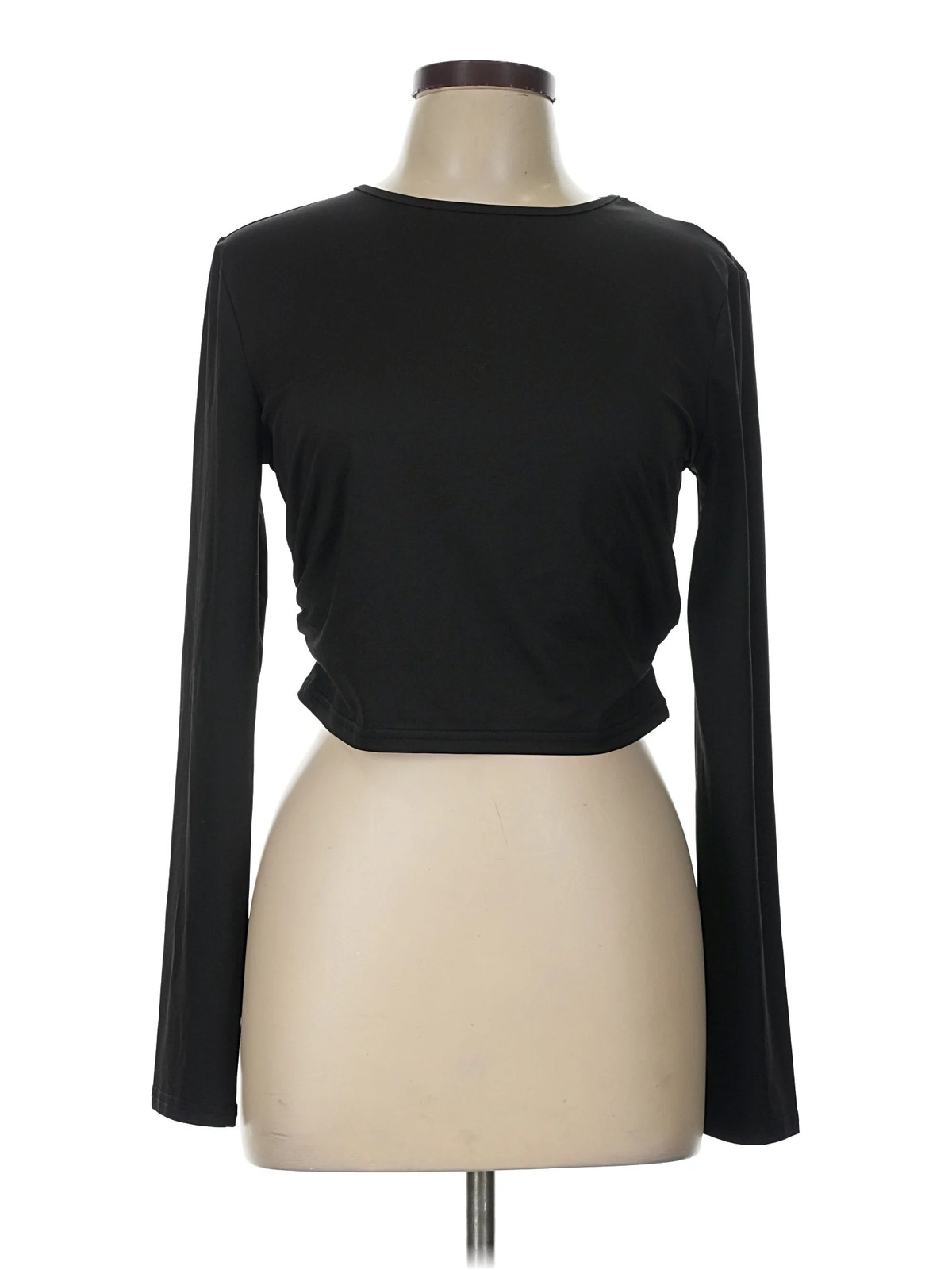 Yozy Women Black Long Sleeve Top 12