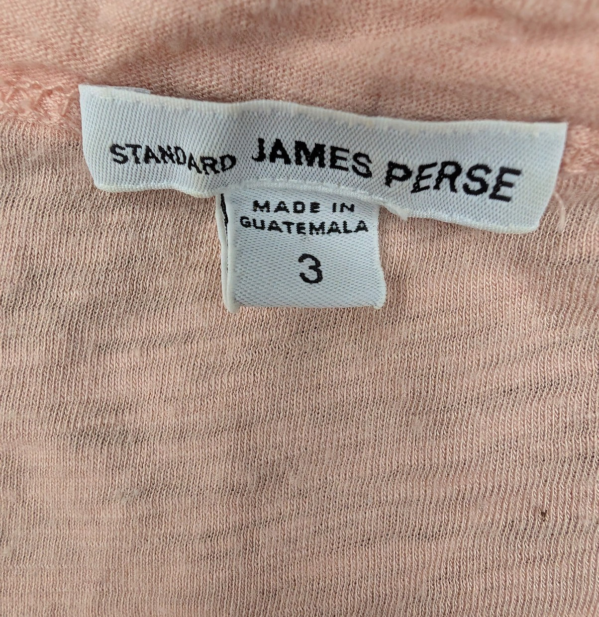 Standard James Perse Shirt Womens 3 Large Cotton Quiet Luxury Minimal Capsule