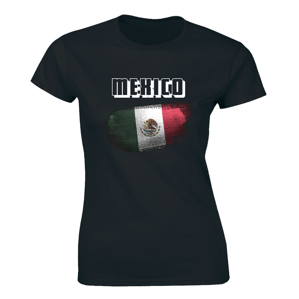 Mexico Flag Shirt Fashion Country Souvenir Gift Tee Pride logo Women’s T-shirt