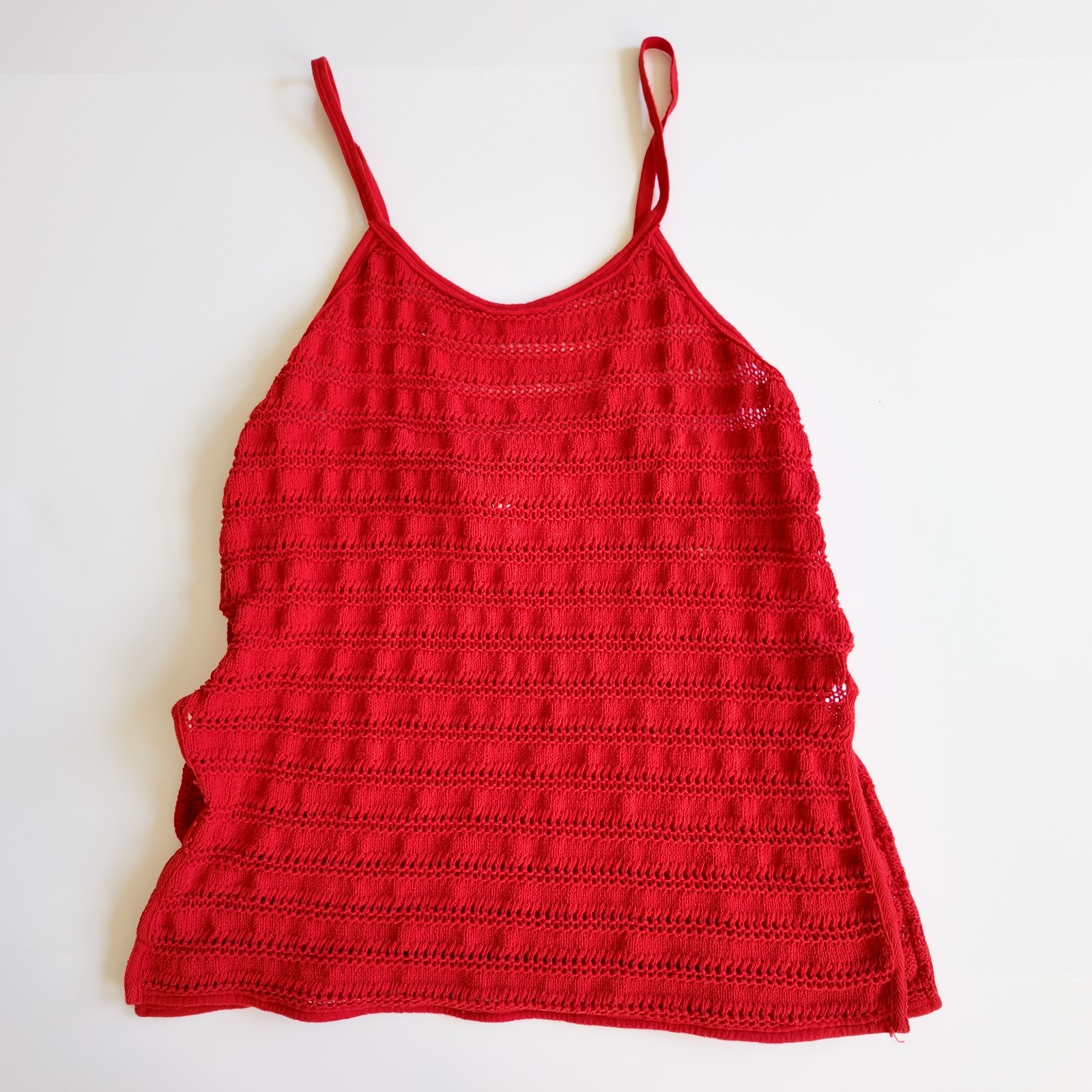 We the free knit top red size M NWT boho style