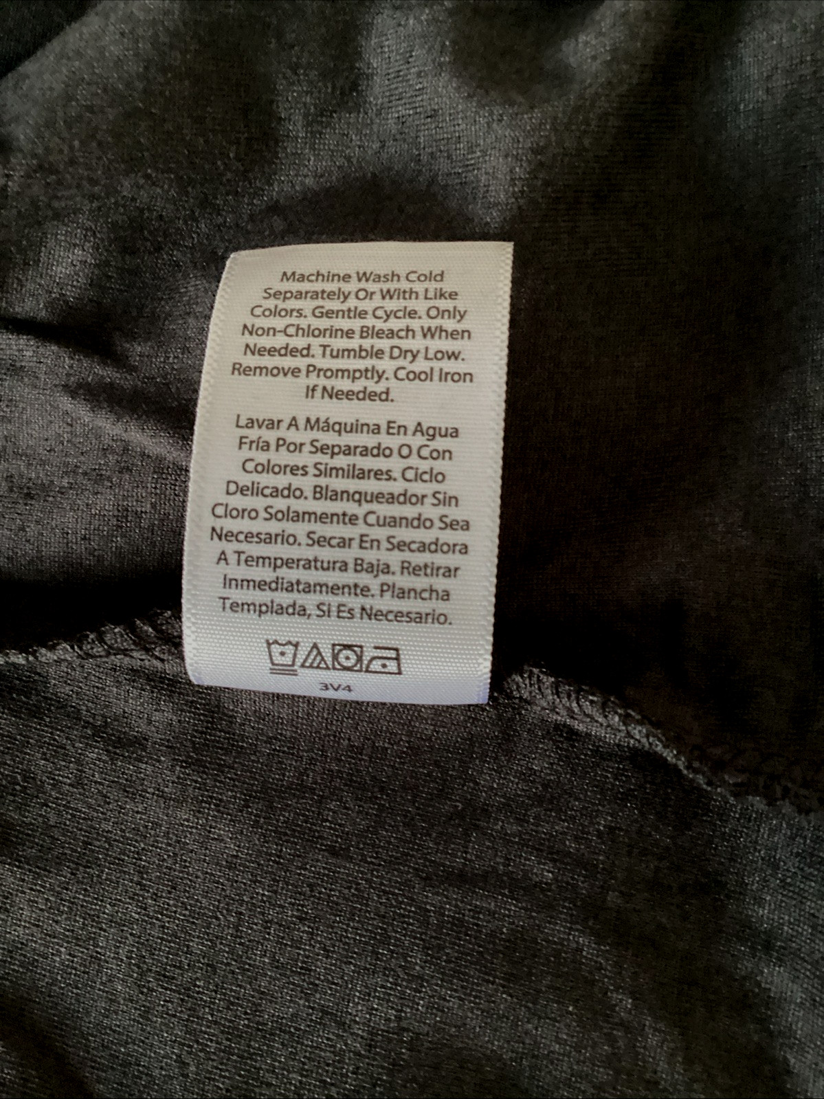 ATHLETIC WORKS MOISTURE WICKING BUTTERCORE Black Soft Knit Tee Shirt Sz. 3XL*