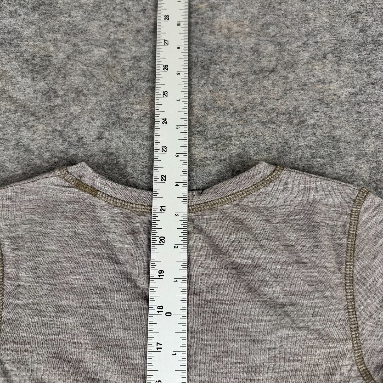 Outdoor Research Umbra Crew Long Sleeve Shirt Brown Striped Tencel Womens XS