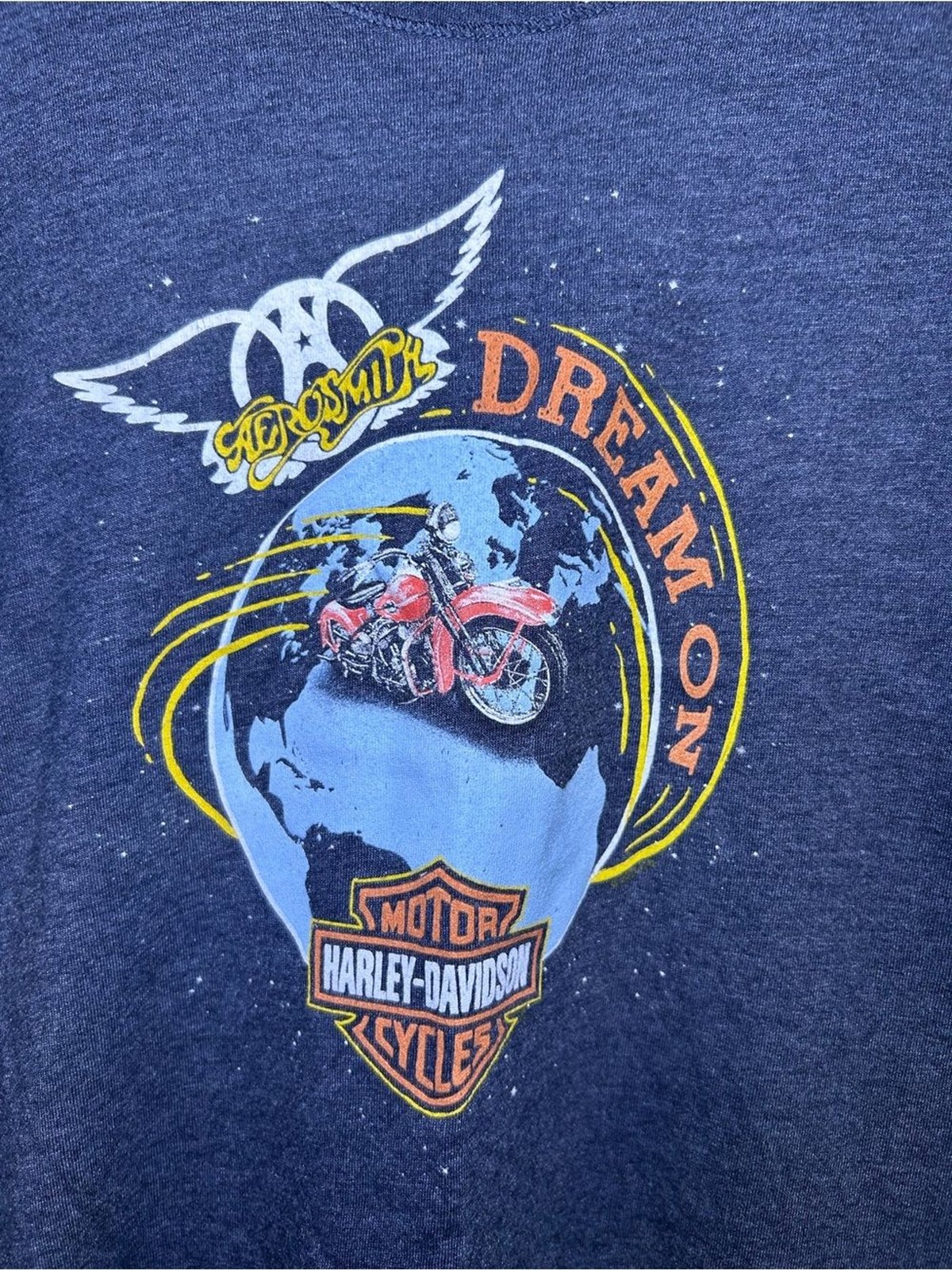 Harley-Davidson Dream On Racerback Tank Top Gray Graphic Women’s Medium
