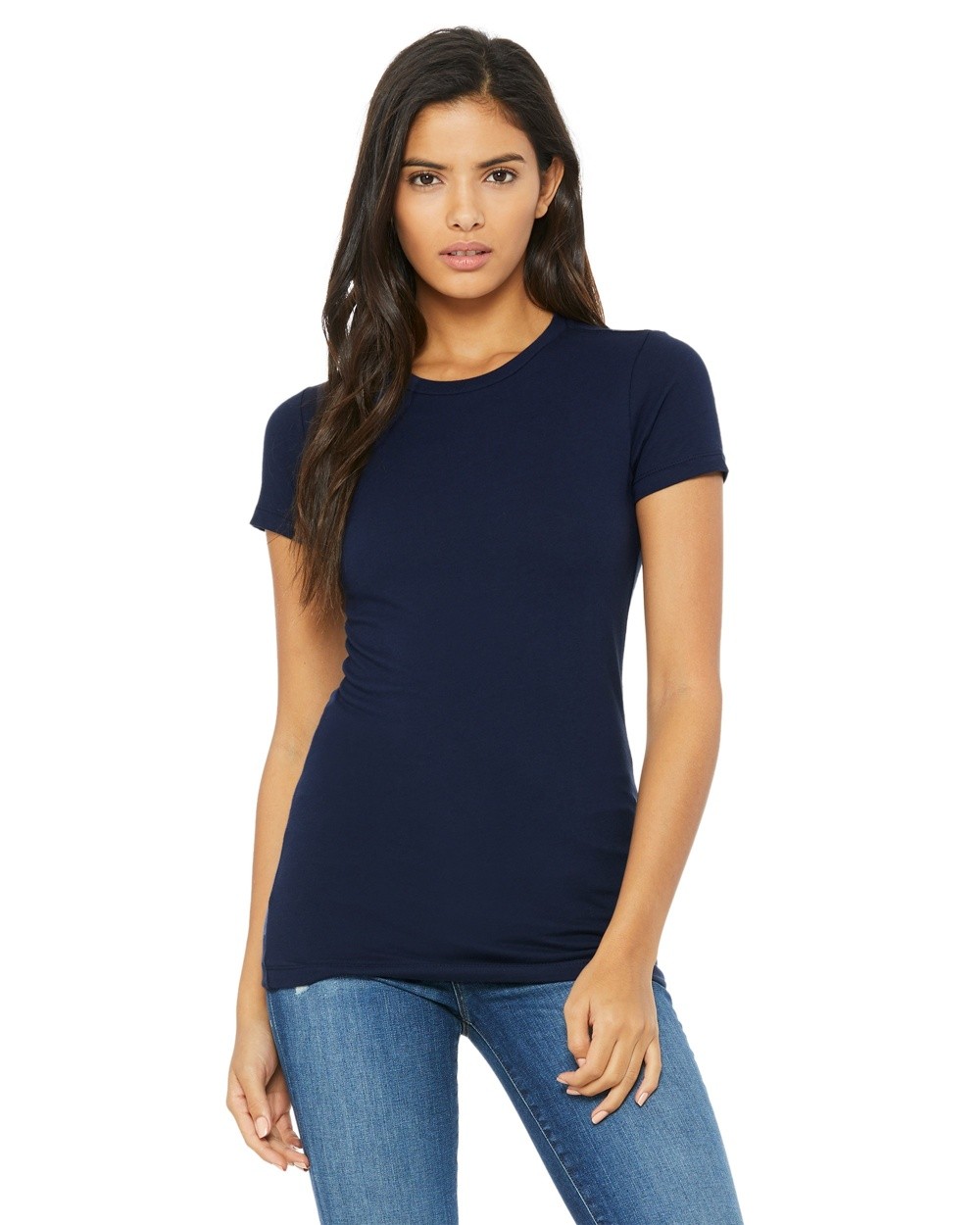 BL056 BELLA+CANVAS 6004 Womens Short Sleeve 100% Cotton Slim Fit Comfort T-Shirt