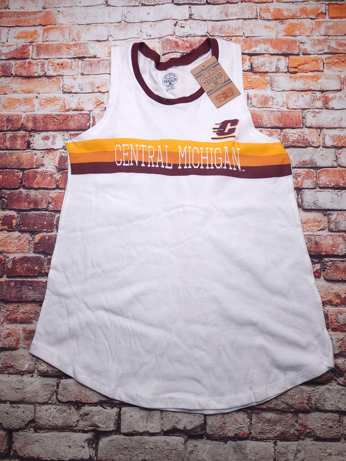Rivalry Threads Central Michigan University CMU Womens Tank Top Choose Size New