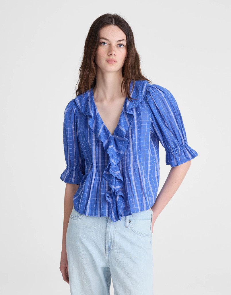 NWT madewell BEST SELLER The Blaire Top