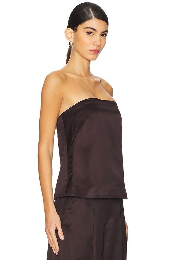 A.L.C. Ani Chocolate Plum Top – size 2 – NWT