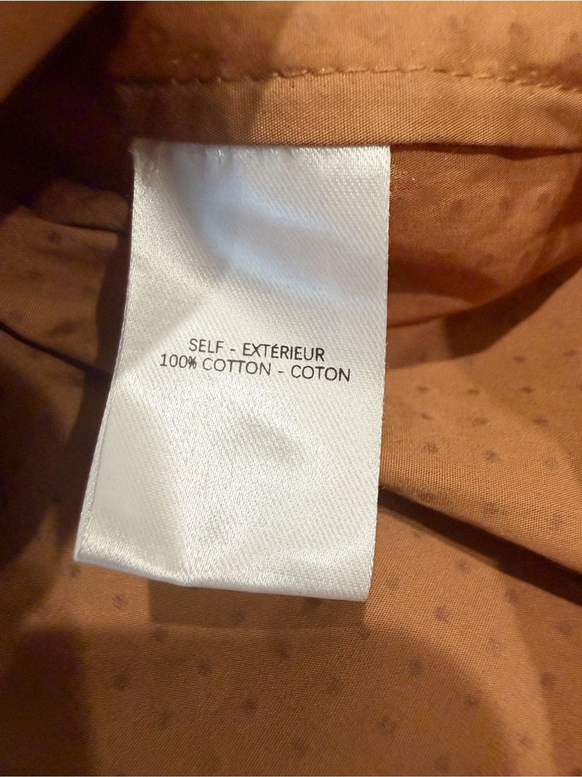 TWP Next Ex Crystal Shirt Special Edition Archive Cropped Boxy Cotton Top Brown
