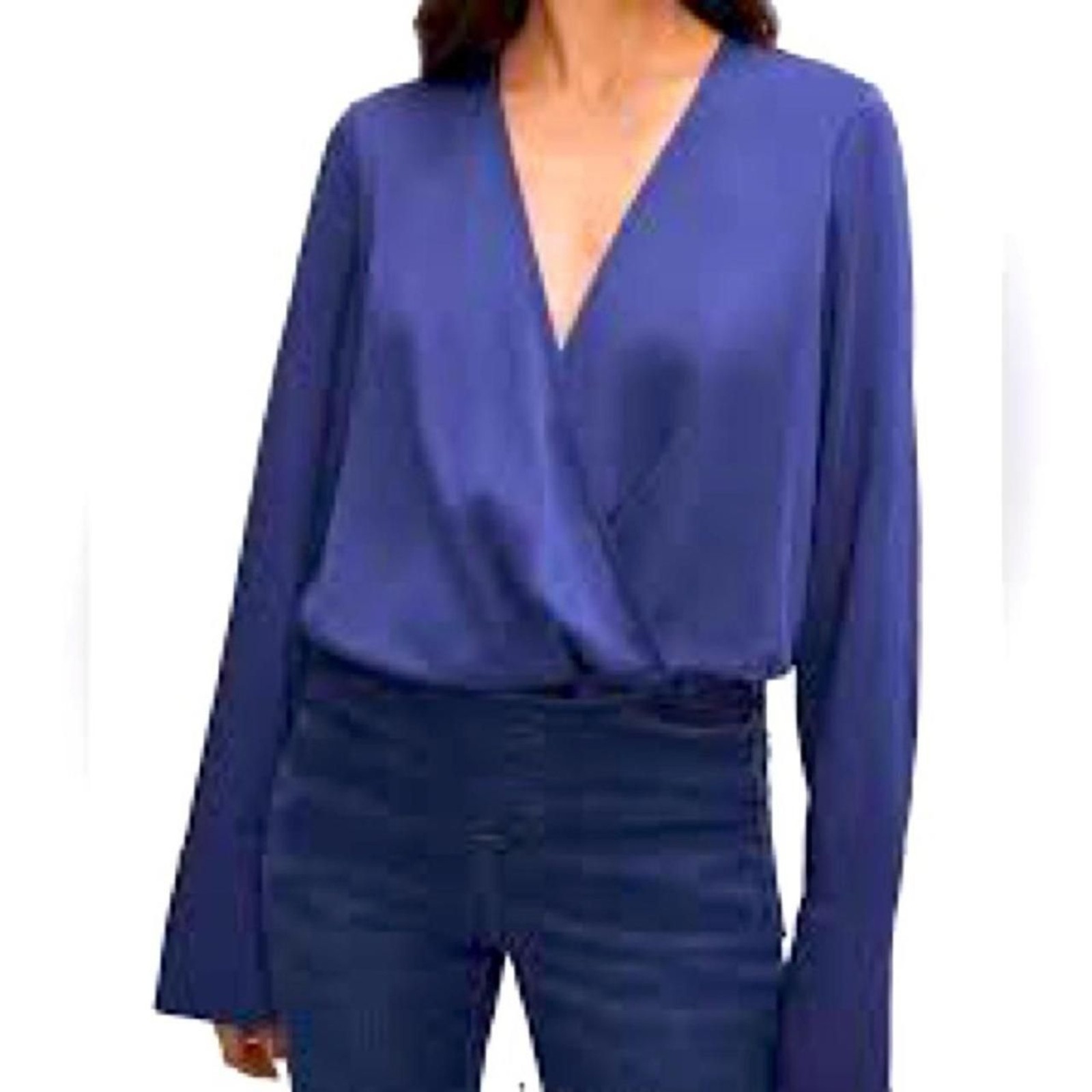 Good-american Women’s Blue Blouse