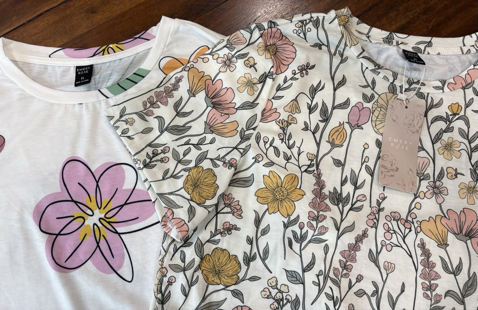 Emery Rose Women’s Set Of 2, Size XL