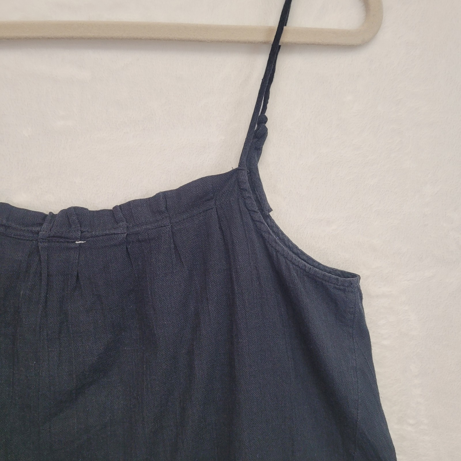 VTG Mudd Embroidered Cami Crop Tank Top Juniors M Boho Hippie Festival 90s Y2K
