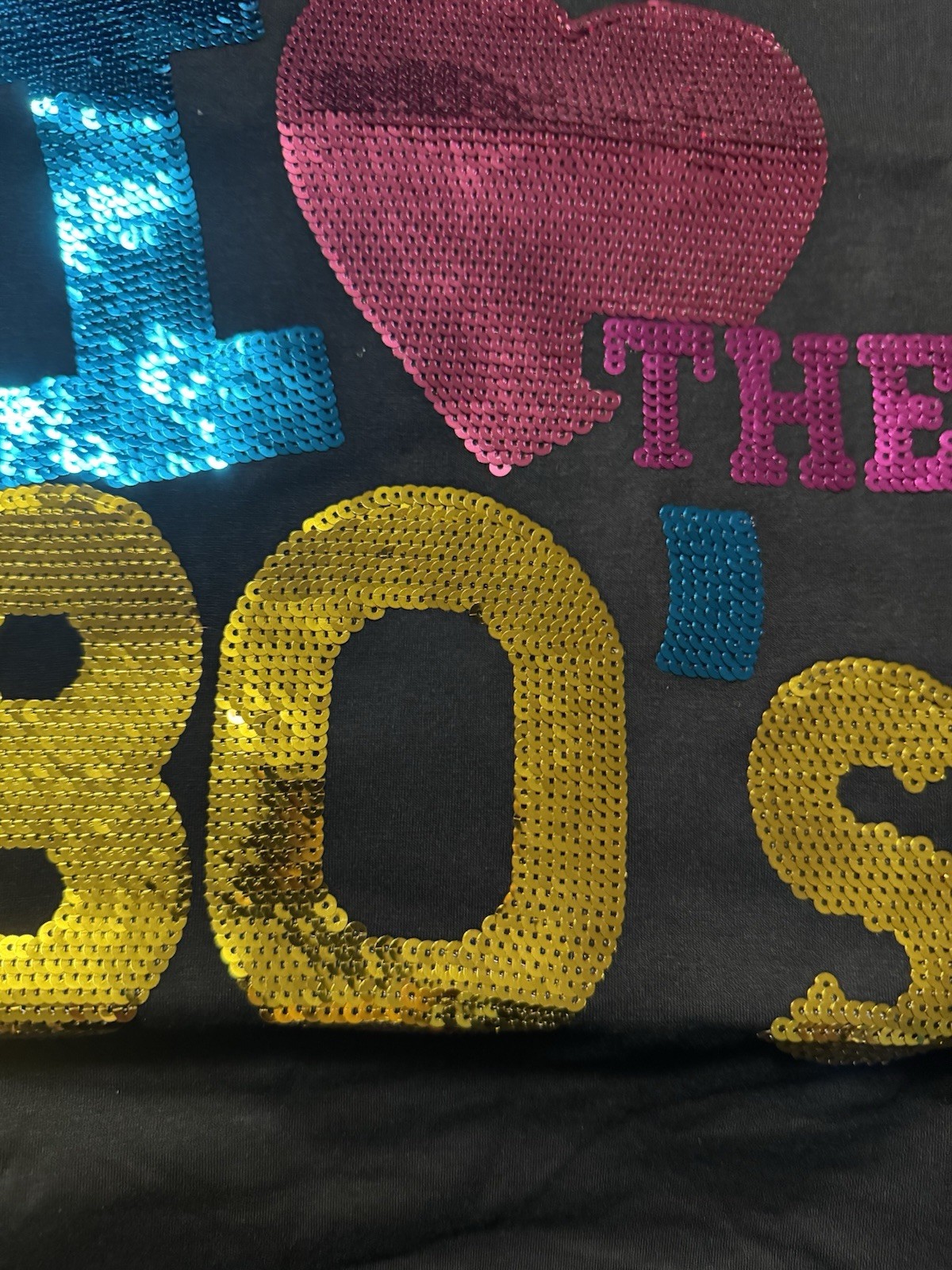 Woman’s I Love The 80’s Tshirt Women’s Size Small