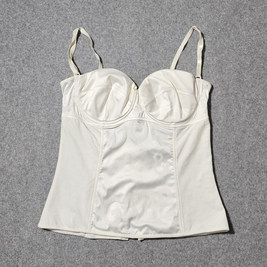 Vintage y2k D&G cami corset top size S/M 2000s 00s NEW