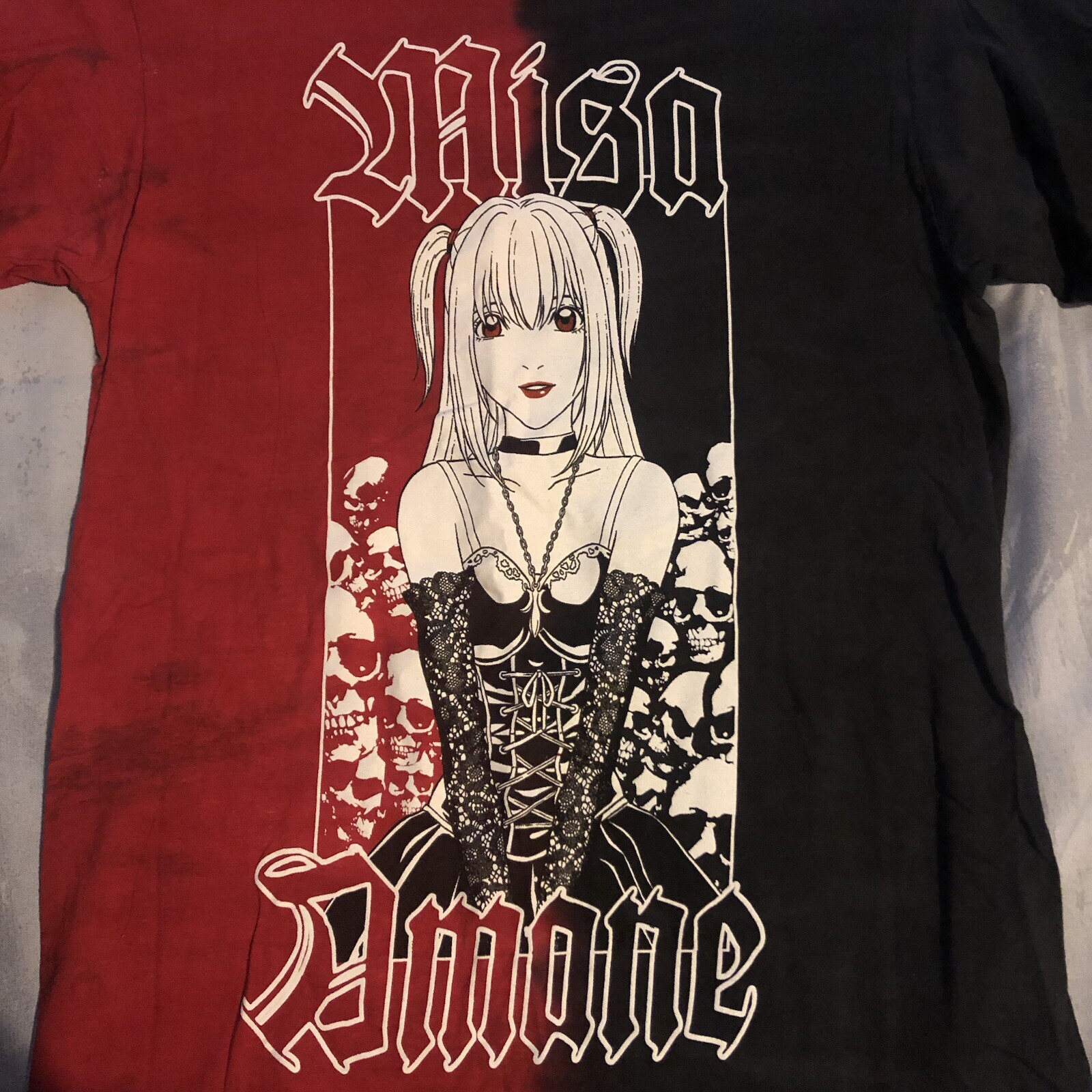 Ripple Junction Death Note Misa Amane Red/Black T-Shirt (Unisex M)