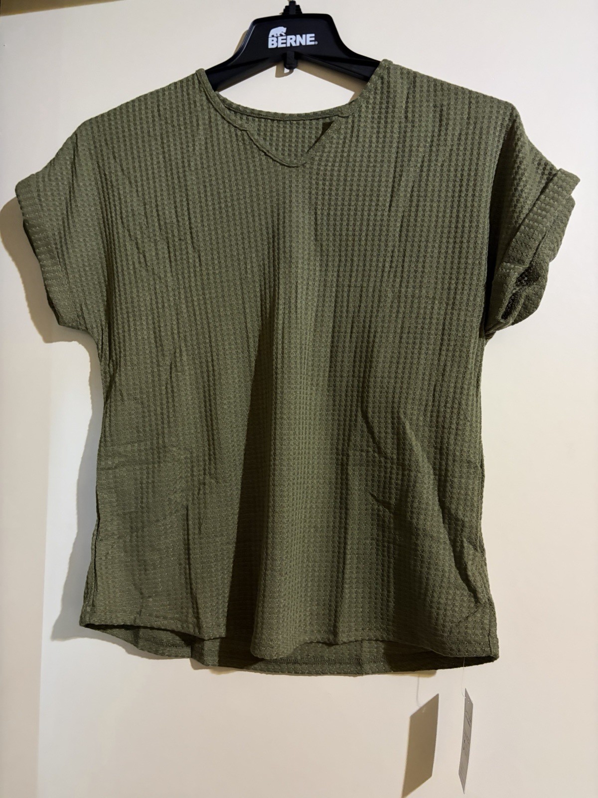 Cupshe Dark Green Medium Blouse