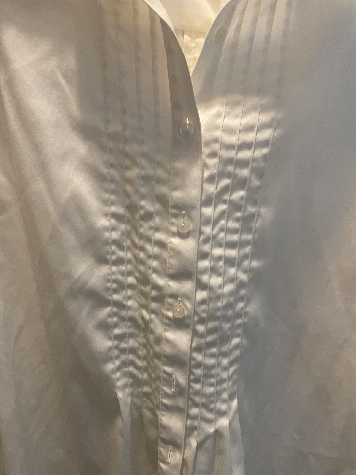 Coldwater creek white blouse Unique Design READ