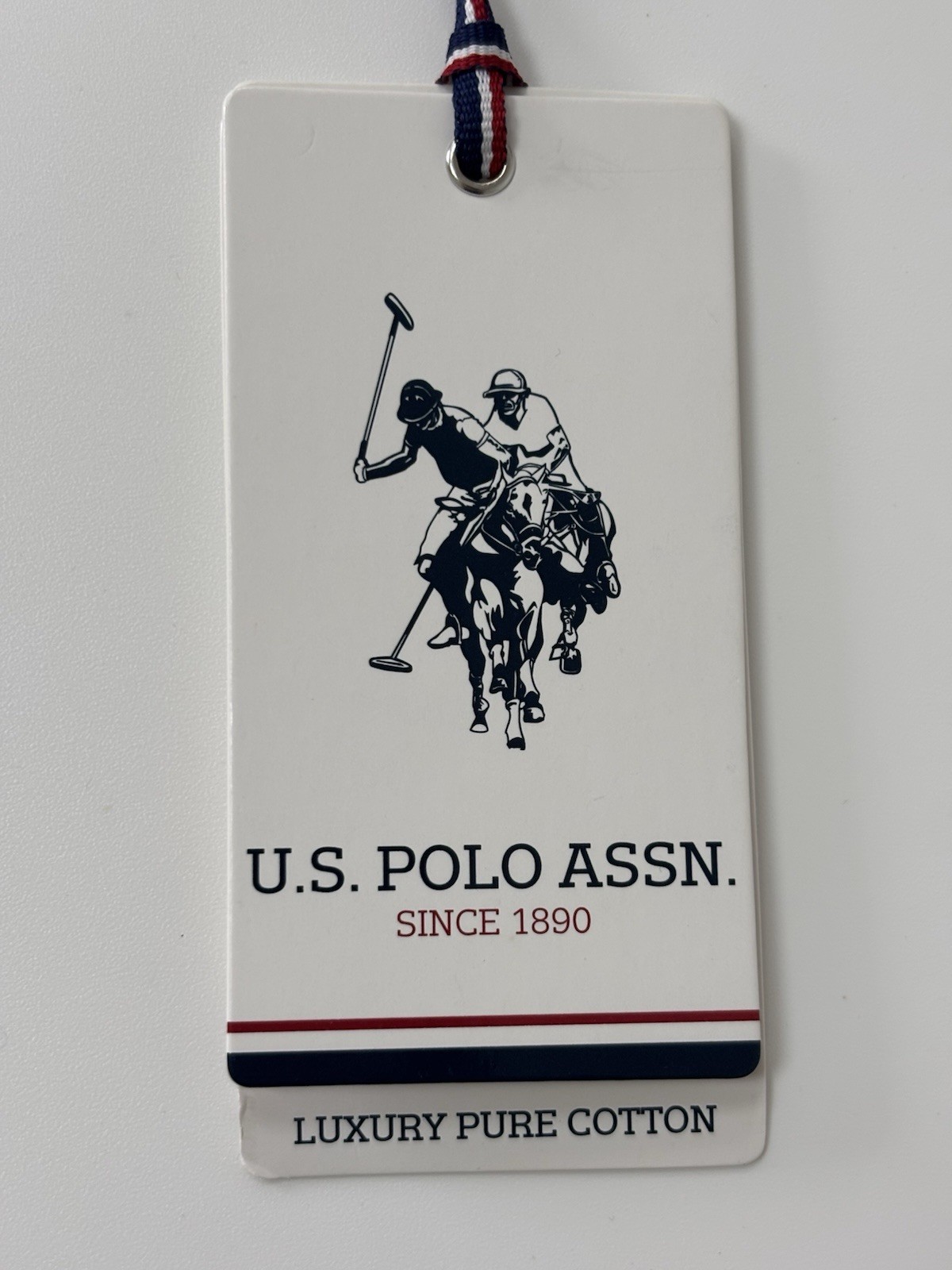 U.S. Polo Assn Women’s White Cotton Logo T-Shirt Size M 12 Marked WUP0634