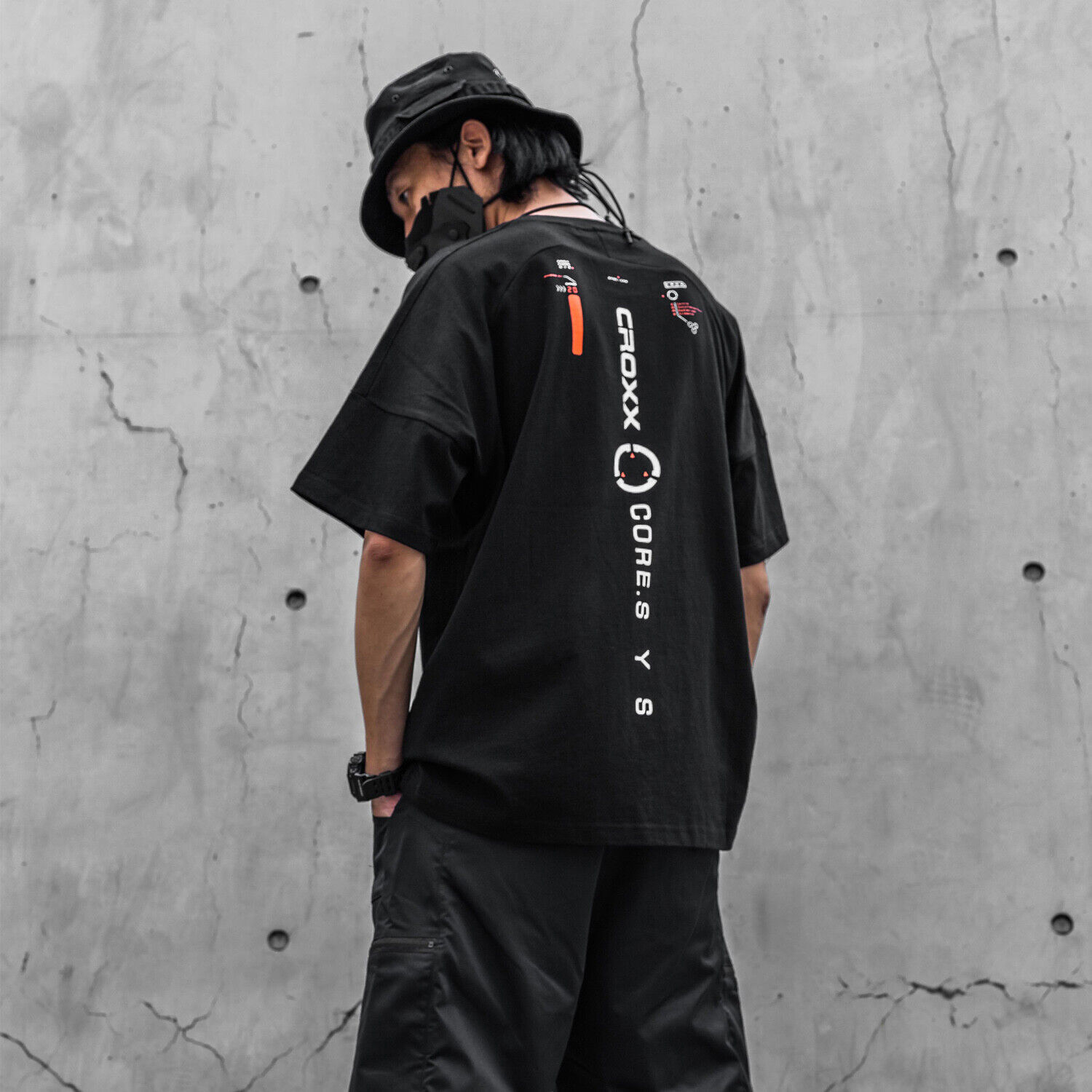 Niepce Unisex Core AI Shirt Techwear Cyberpunk Graphic Tee Short Sleeves T-shirt