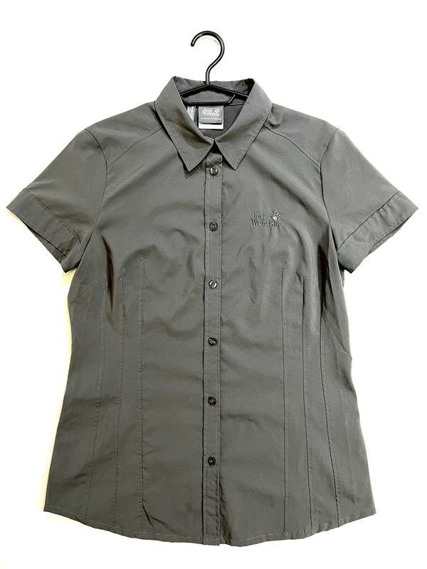 Women Jack Wolfskin shirt khaki 38/M/46 #9F8P