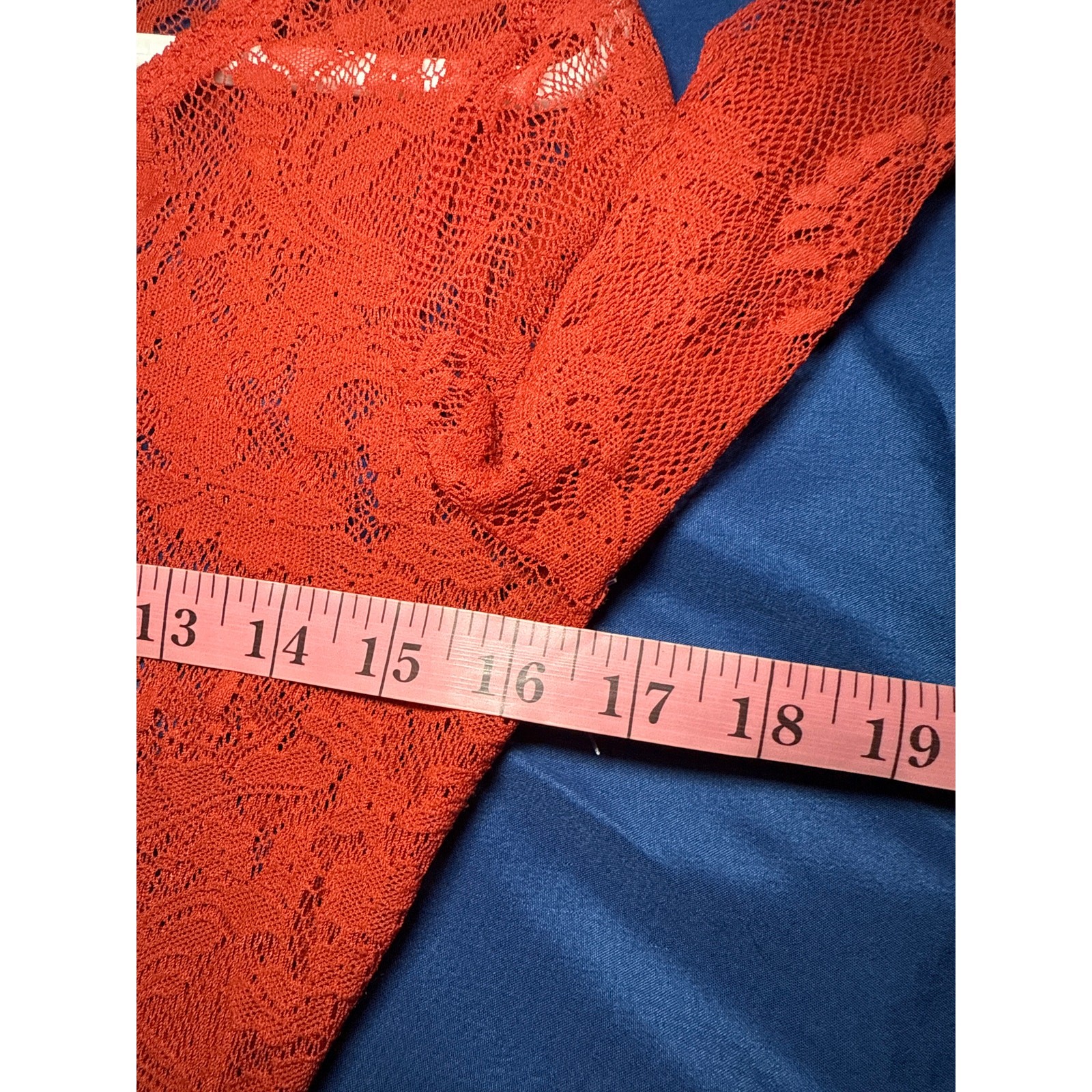 Ella Moss lace long sleeve shirt womens small y2k fairy festival