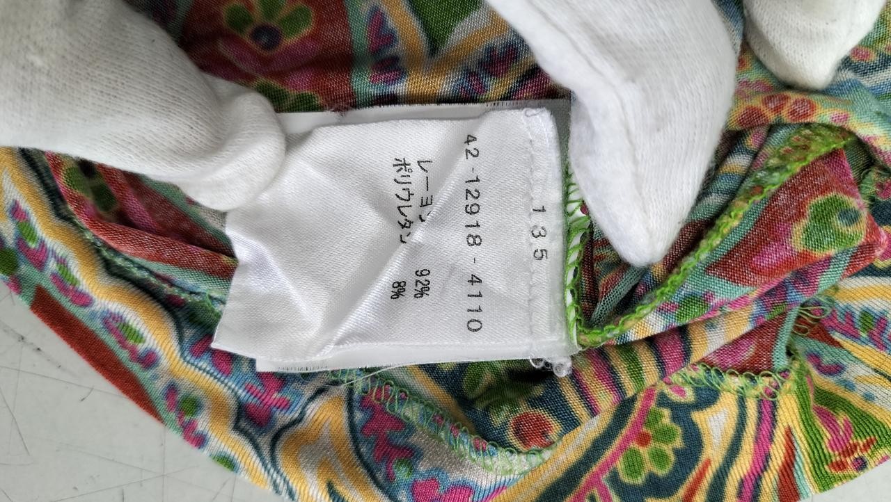 ETRO Paisley Top Size 42 Length 19 inches