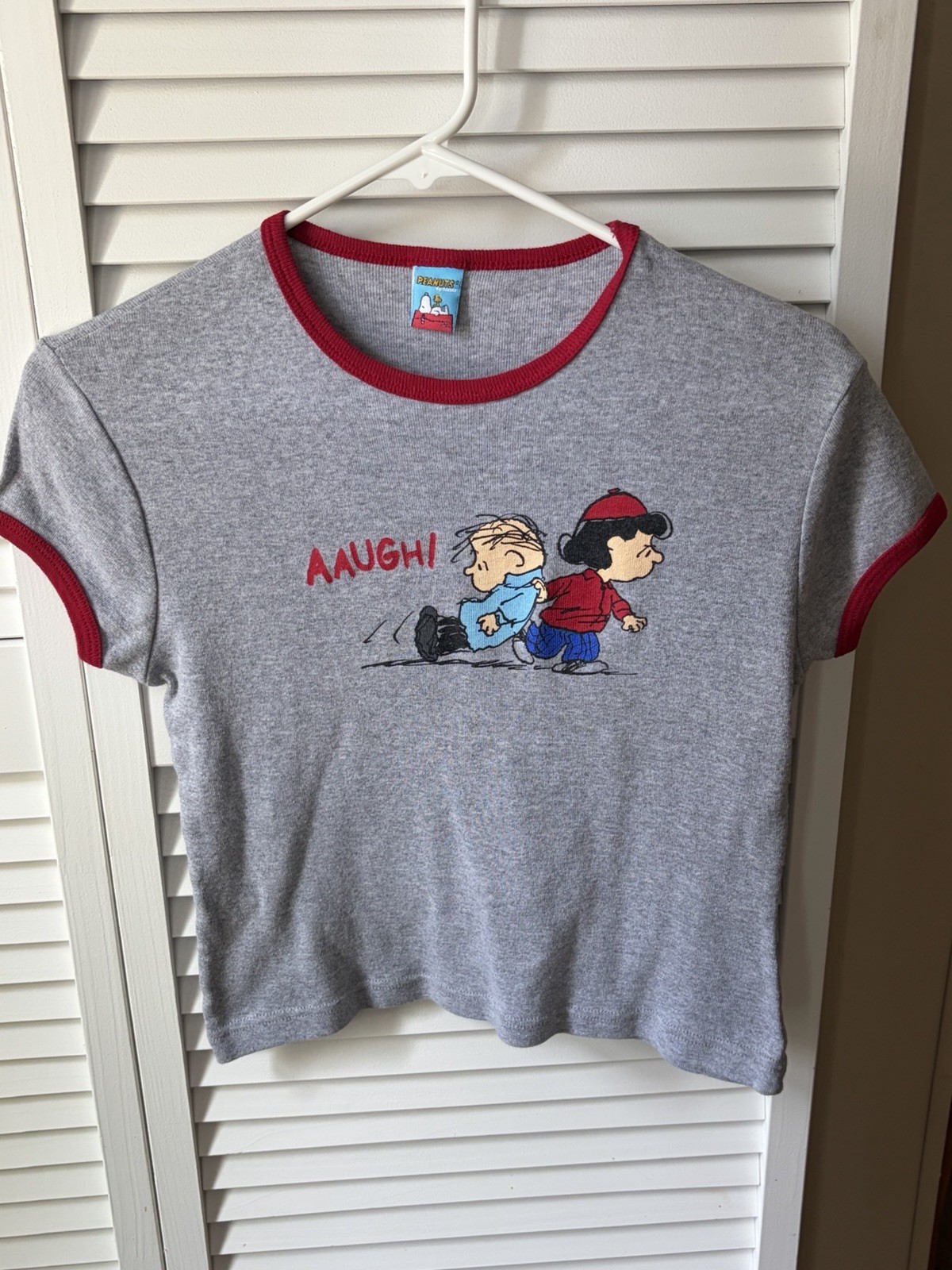 Vintage Peanuts Linus And Lucy Women’s Small Tee Shirt