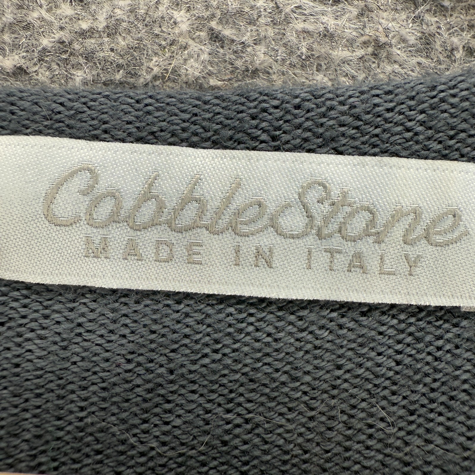 CabbleStone Top Women XL Gray Open Front Sleeveless Wide Strap Blouse Cotton
