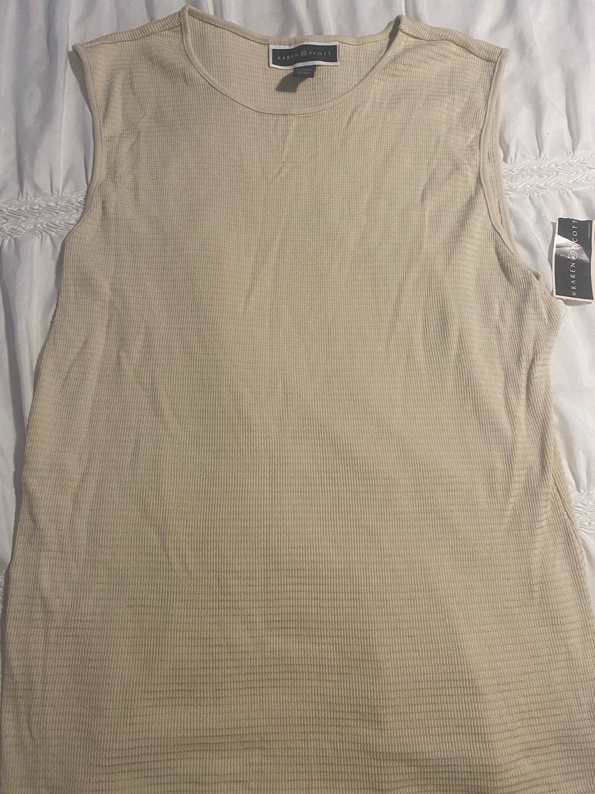 Karen Scott Short Sleeve Blouse