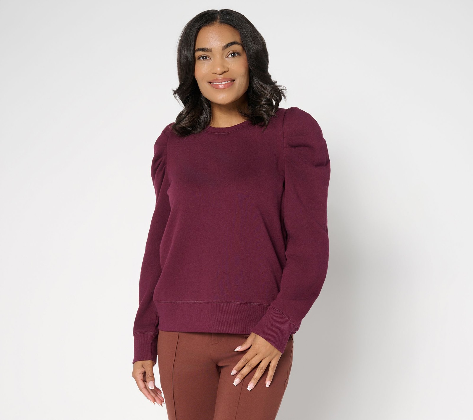 RM Studio x Rebecca Minkoff RM Sudio x Rebecca Minkoff Puff Sleeve Sweatshirt Wi