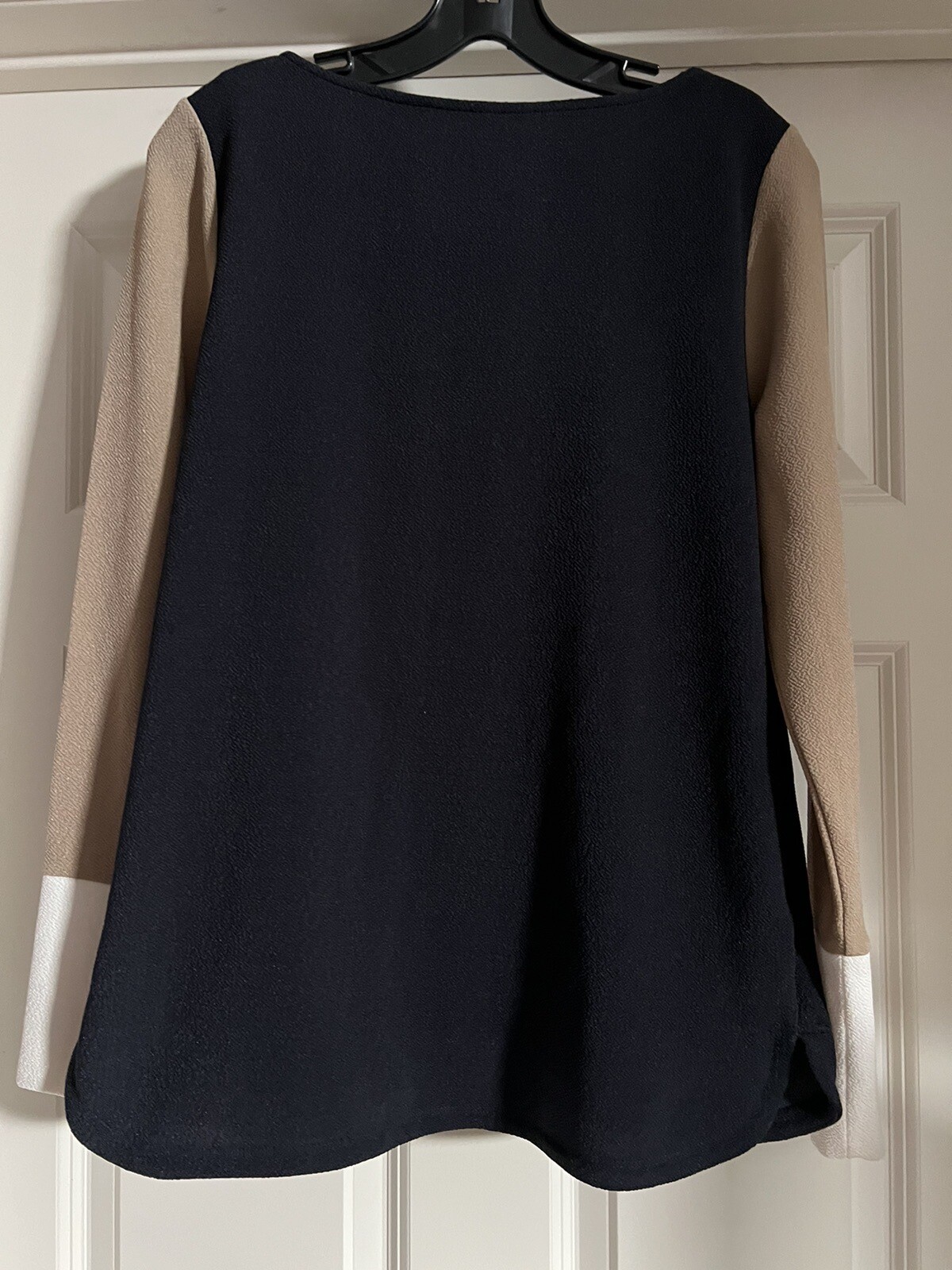 Ann Taylor Vintage Coastal Preppy Quiet Luxury Colorblock Old Money Size M