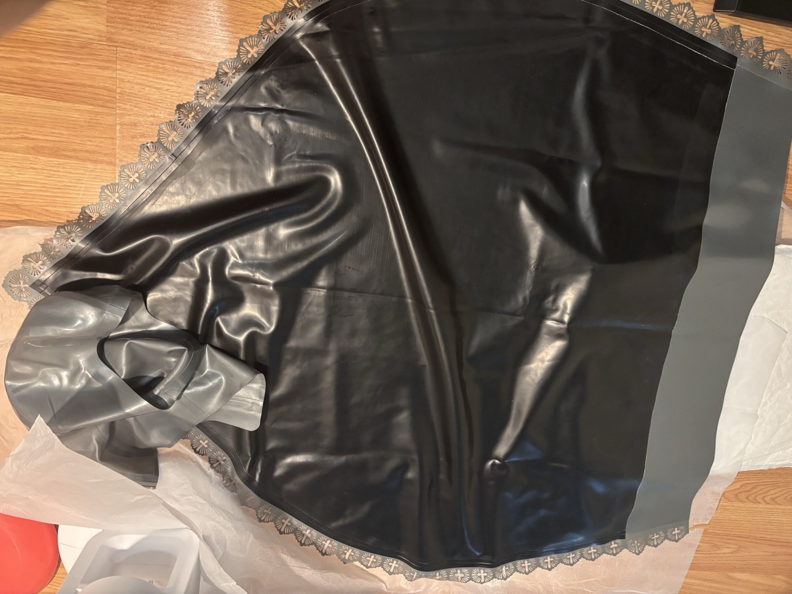 Libidex Mother Superior Open Face Latex Nun Hood Size Large