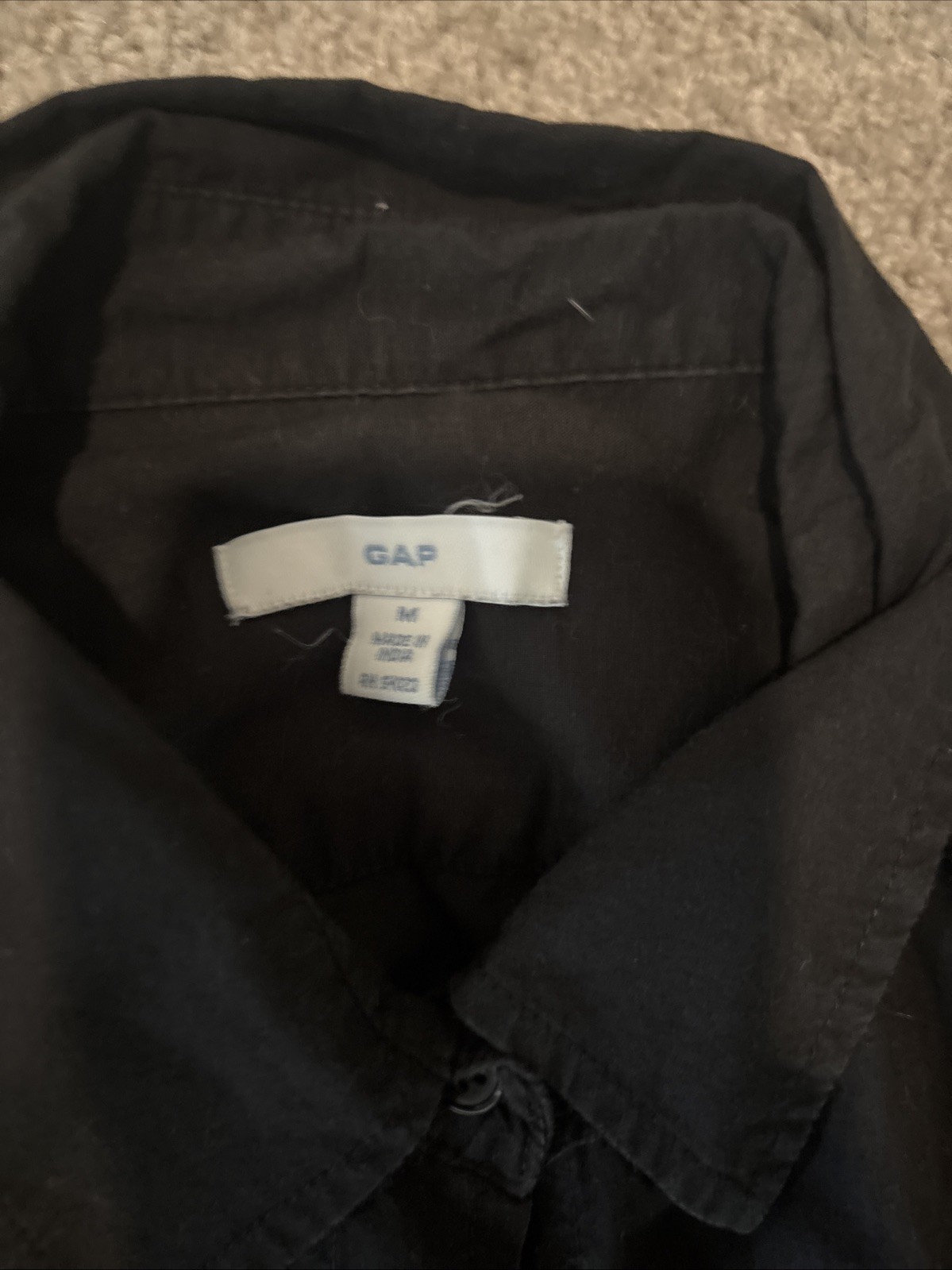 Lot Of Three Womans GAP2/1ann Taylor Button Down Shirts Size M