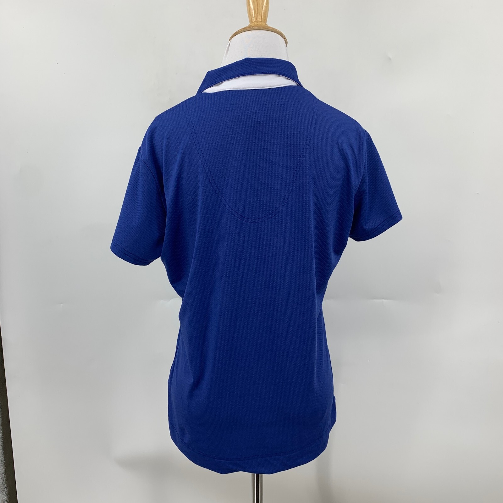 Sport Haley Polo Top Womens M Medium Regatta Short Sleeve Chest Logo Performance