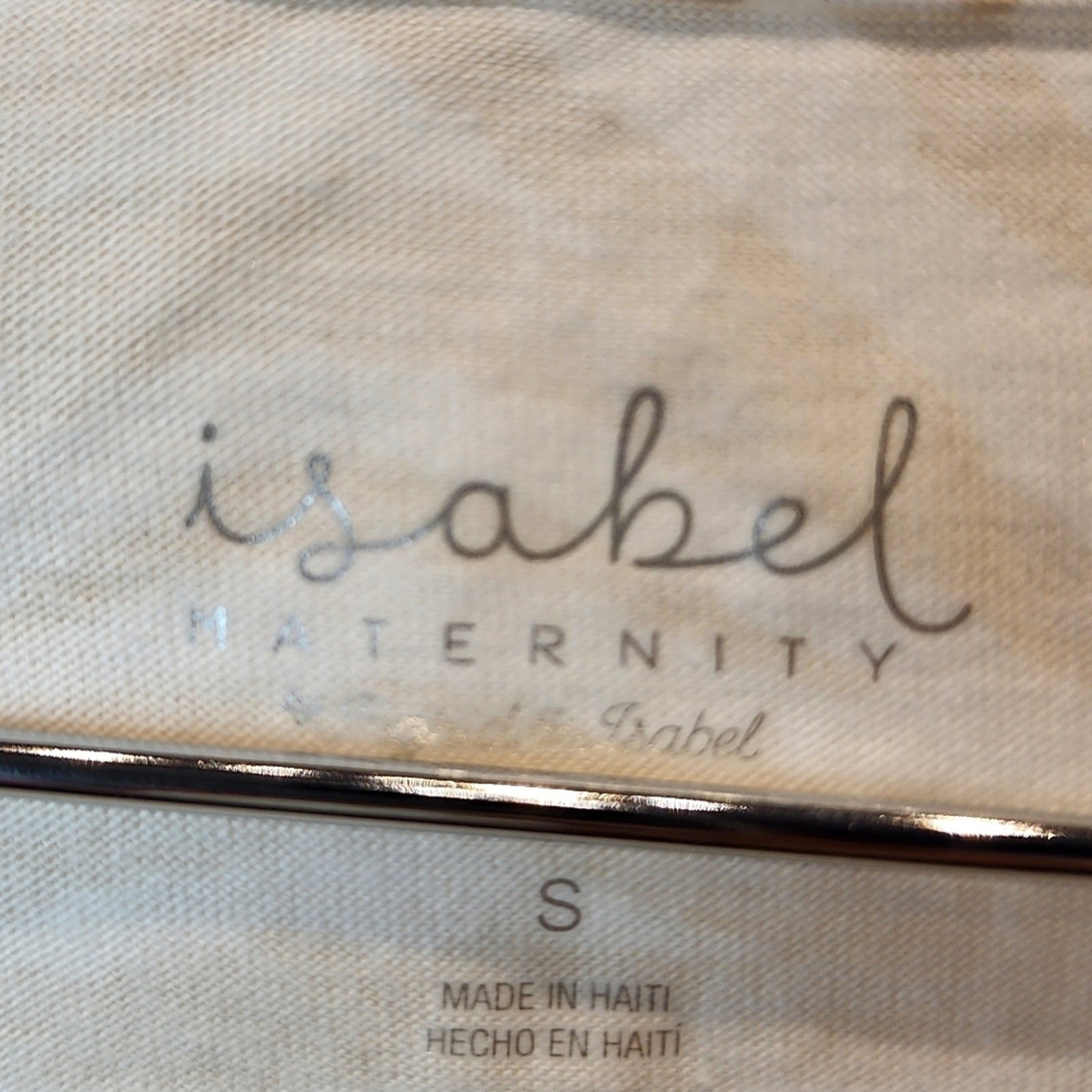 New Ingrid Maternity T-Shirt Animal Print V-Neck Ruched Short Sleeve Tee Size S