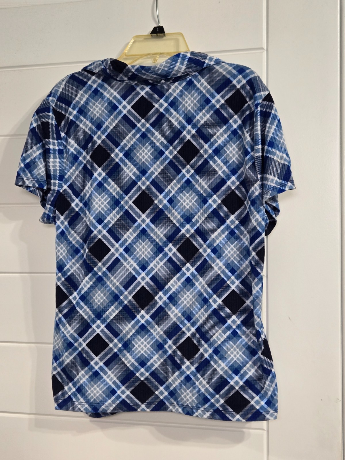 No Comment NY LA Women’s 1X Cinched Front Button Up Shirt