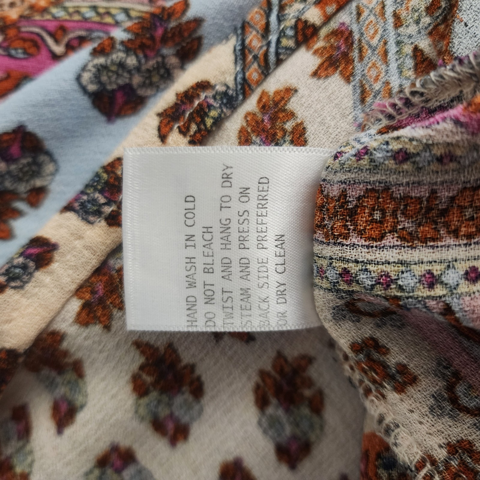 Christian Siriano Top Boho Patchwork Bohemian Hippie Sleeveless Shirt Medium