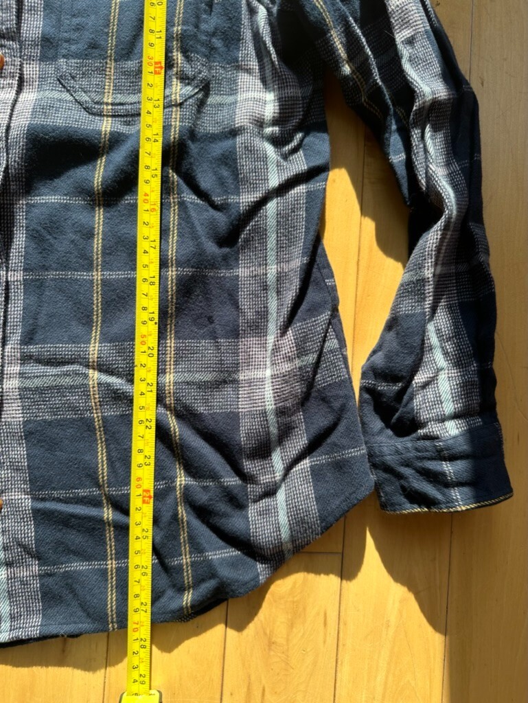L.L.Bean Womens Organic Flannel Shirt, Plaid NWT size S