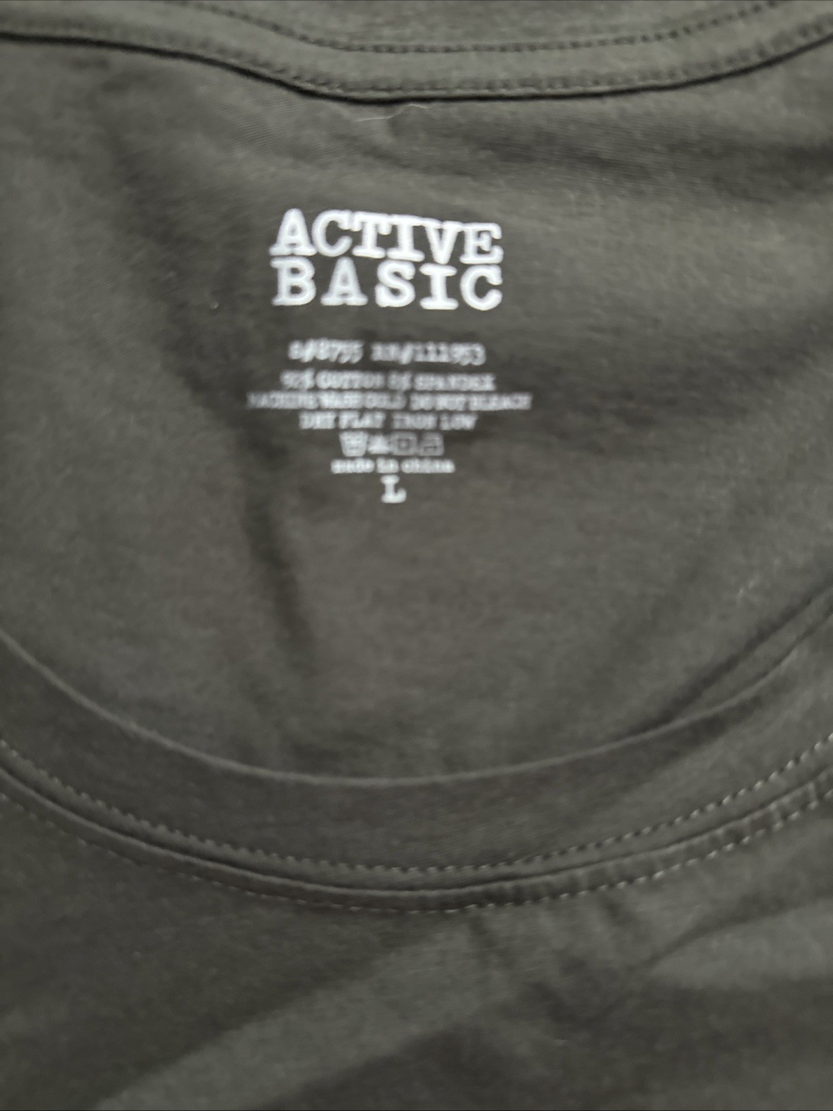 3~ Junior Active Basic Tee Shirts Size L