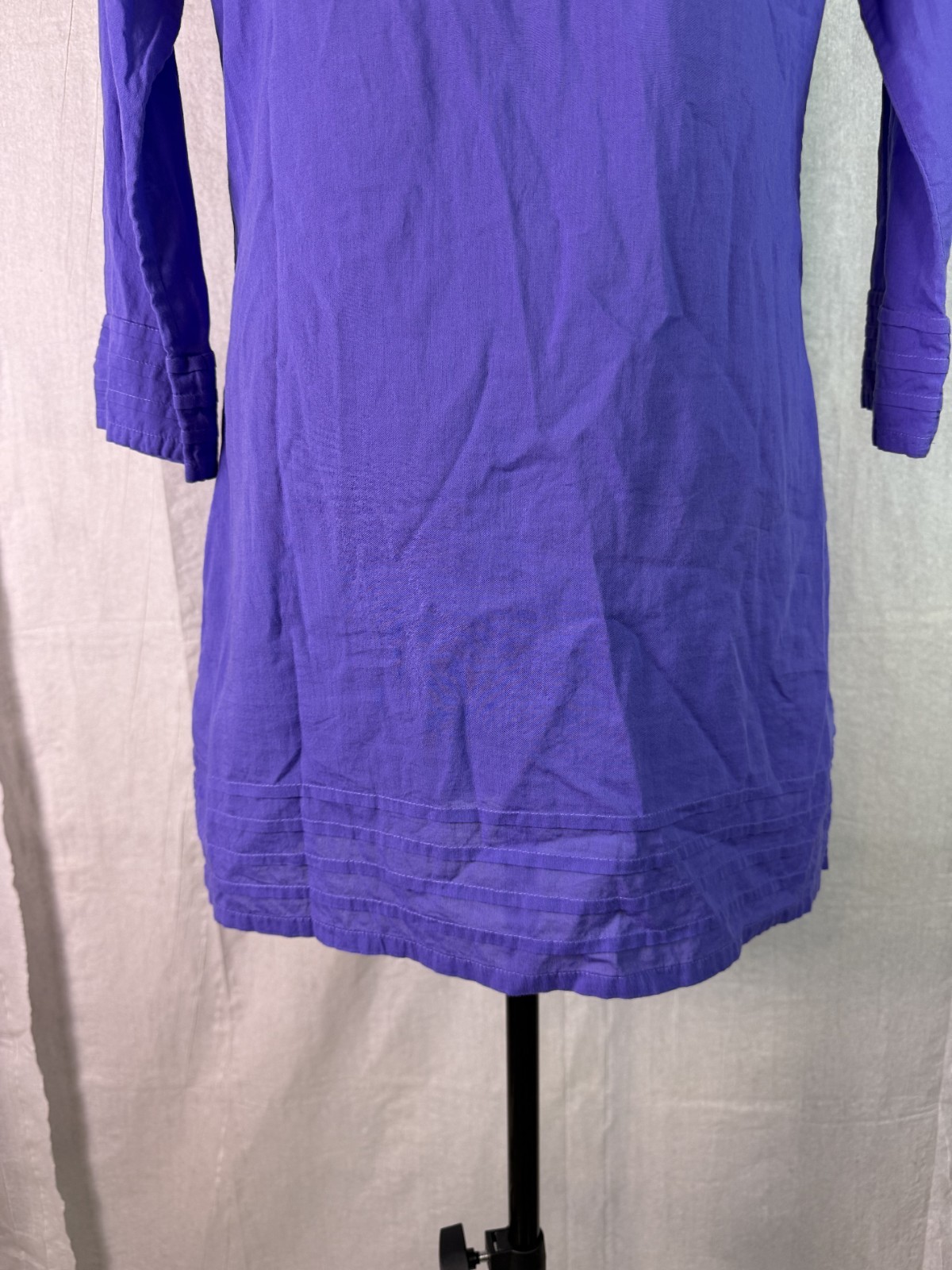 Patagonia Tunic Top Women’s Size 4 Purple Guadalupe Stylish Preppy Boho C758