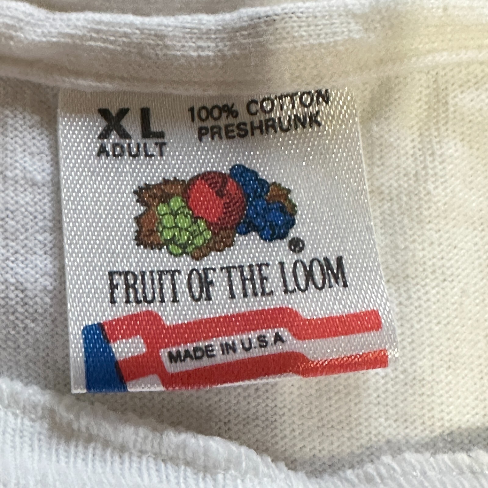 VTG NOS Womens From The Heart Of Texas Wine Country Adult XL Single Stitch Shirt