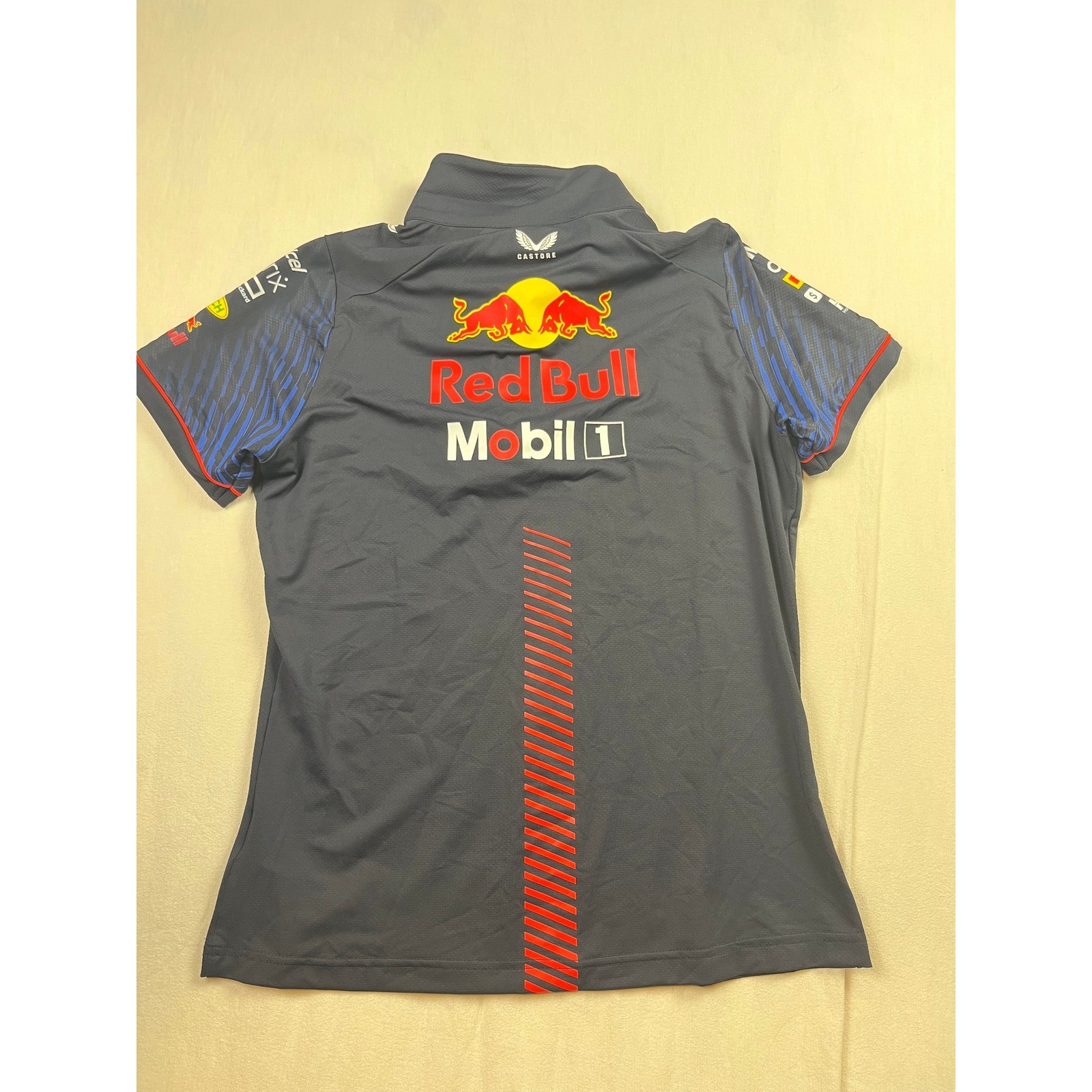 Castore Oracle Red Bull Racing F1 Team Polo Shirt Navy Women S TM3587N