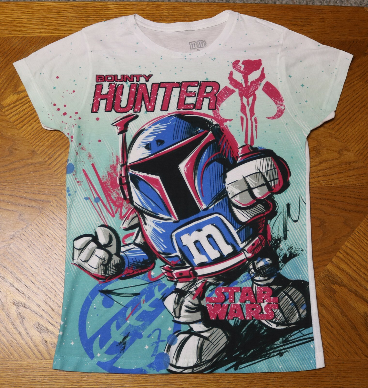 Star Wars Empire M&M Bounty Hunter Boba Fett T-shirt