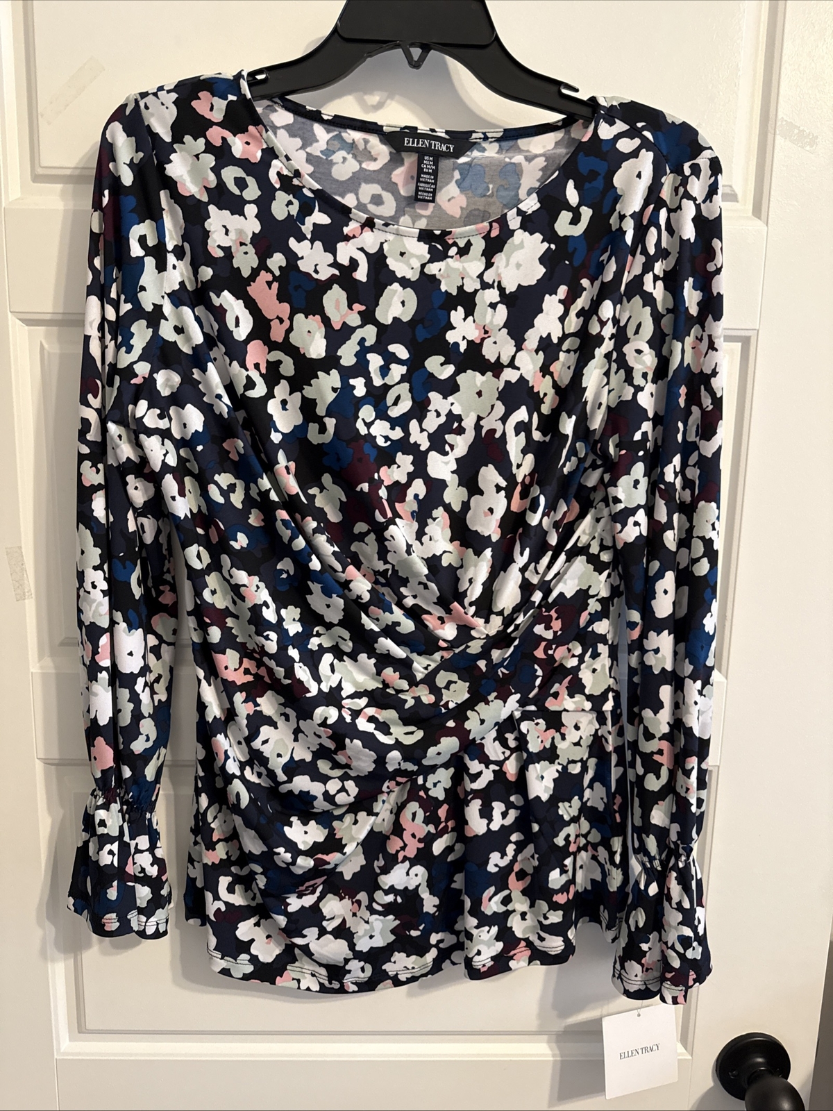 ELLEN TRACY Womens Size M Floral multicolored New with tags