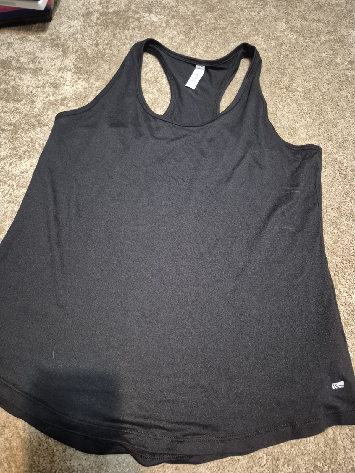 Women’s MARIKA Black Sleeveless Athletic Top Size L