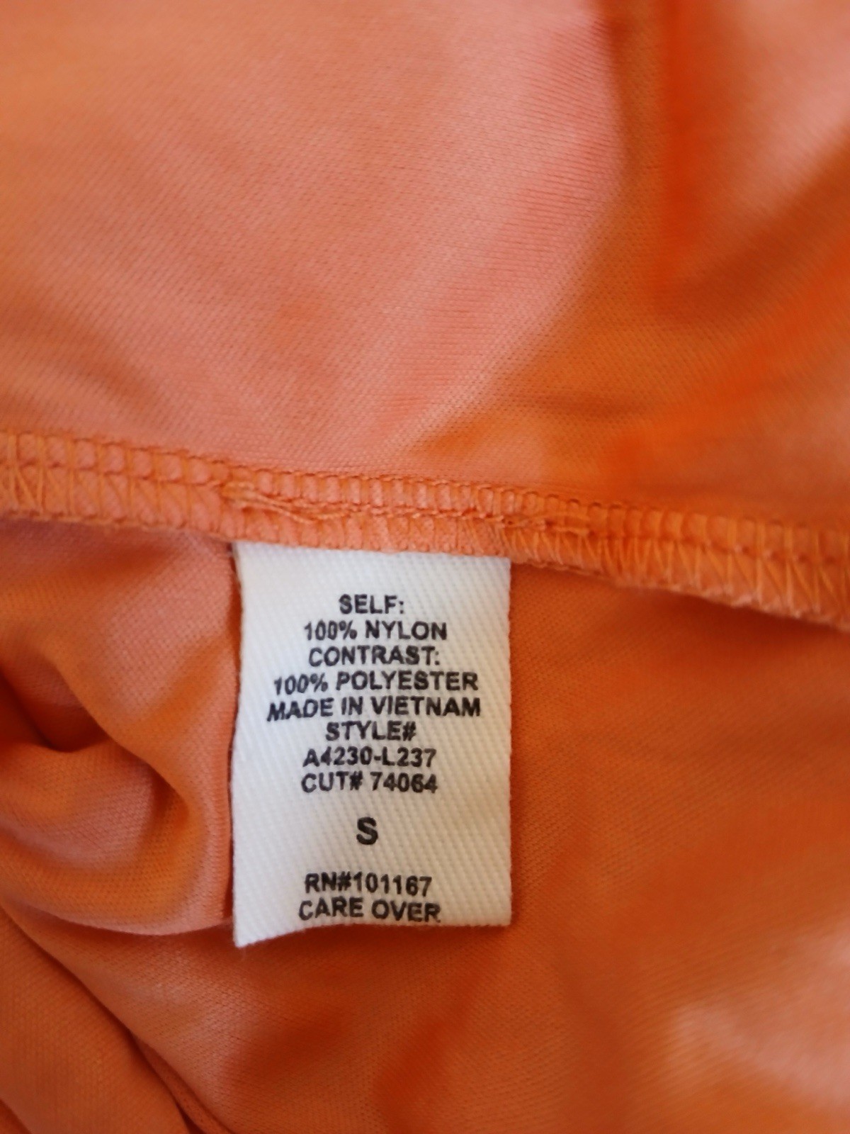 Kim & Cami S Coral Mesh Leaf Embroidered Puff Sleeve Sheer Blouse