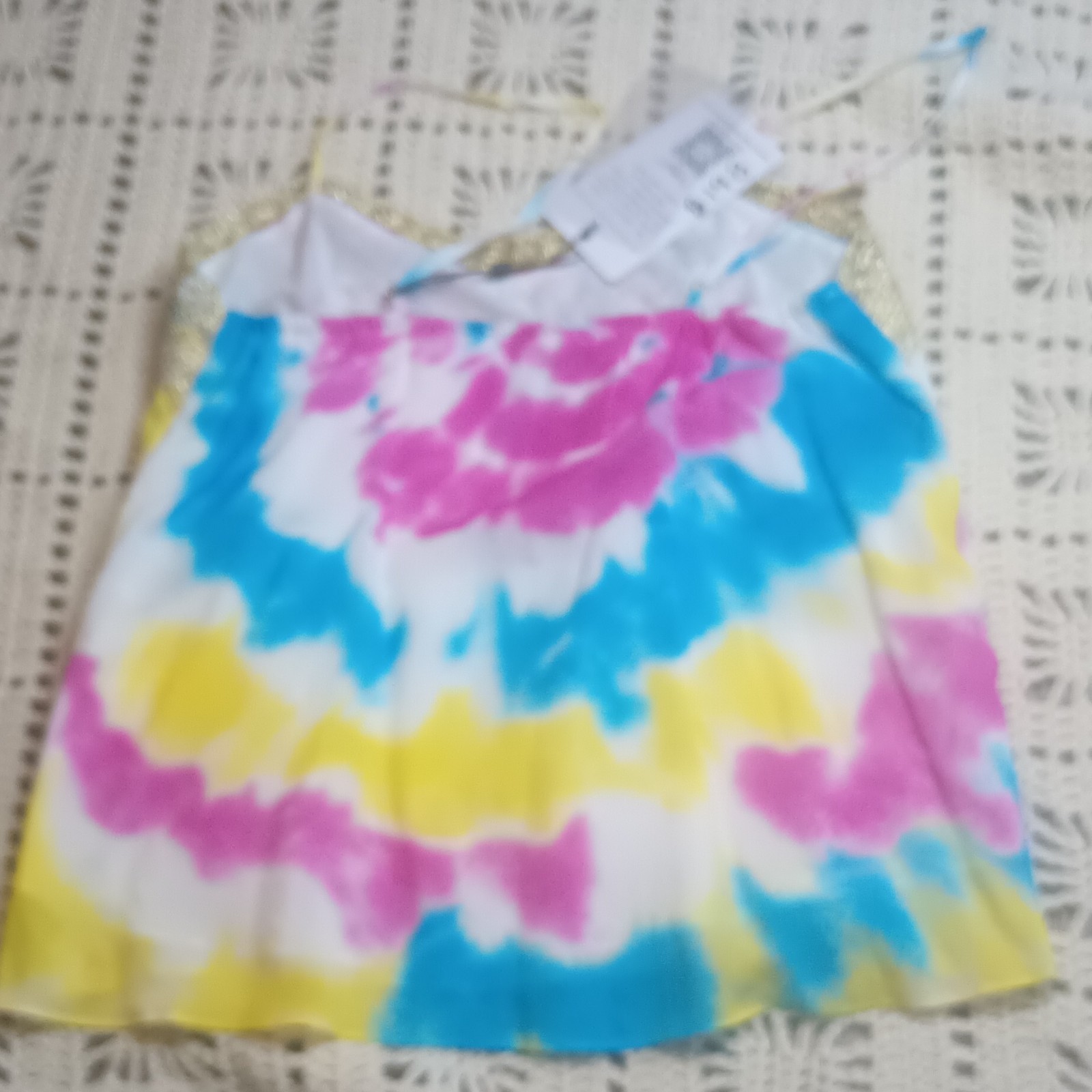 Grateful Dead Tie-Dye Dancing Bears Camisole Tank