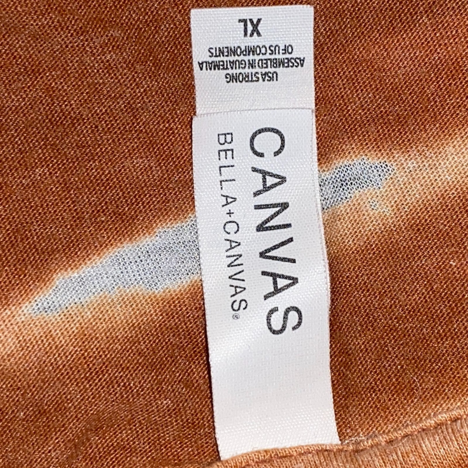 Bella Canvas T Shirt Womens Size XL Brown Graphic Short Sleeve Autumn