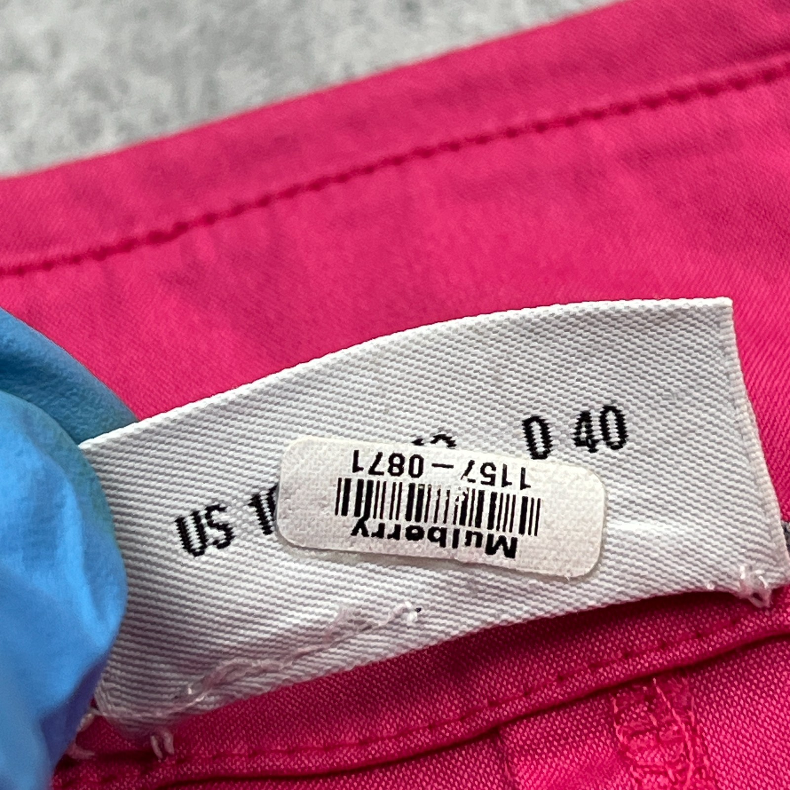 Akris Punto Top Women’s 10 Pink Sleeveless Blazer Notch Lapel Snap Up Blouse